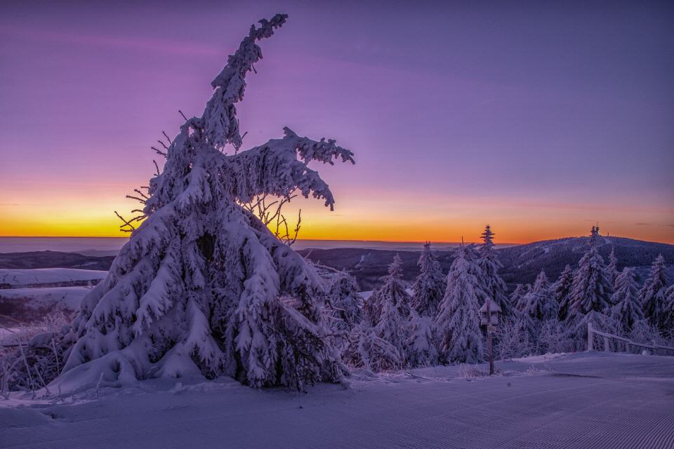Auf dem Fichtelberg